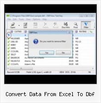 Xml To Dbf Converter convert data from excel to dbf