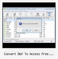 Convert Xls To Dbf Iv Program convert dbf to access free download