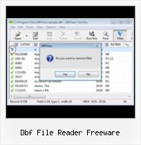 Dbfview Excel dbf file reader freeware