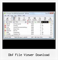 Open Dbf dbf file viewer download