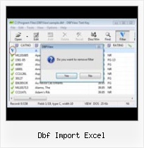 Problem Opening Dbf File dbf import excel
