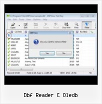 Programm To View Dbf File dbf reader c oledb