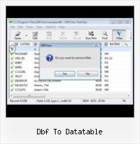 Open Dbf File With Excel 2007 dbf to datatable