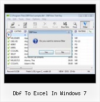 Converting Excel File To Dbf dbf to excel in windows 7