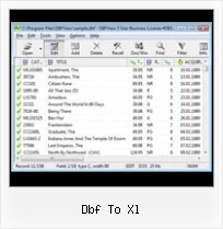 How To Opne The Dbf File dbf to xl
