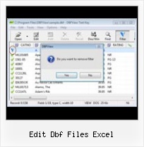 Excel Dbf 2007 edit dbf files excel