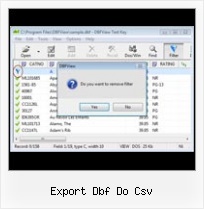Conversion Excel En Dbf export dbf do csv
