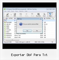 How To Fix Dbf File exportar dbf para txt