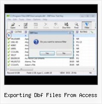 Type Xls To Dbf exporting dbf files from access
