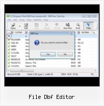 Edit Dbf Table file dbf editor