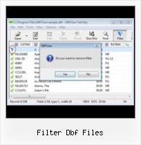 Convert Access To Dbase filter dbf files