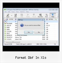 Online Dbf Converter format dbf in xls