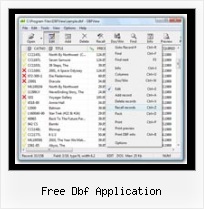 Convert Dbf 4 To Excel free dbf application