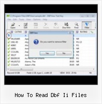 Import From Xls To Dbf how to read dbf ii files