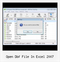 Open Dbf Excel open dbf file in excel 2007
