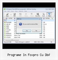 Csv Export To Dbf programe in foxpro cu dbf