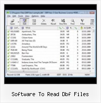 Csv Import Dbf software to read dbf files