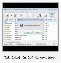 Dbf Konvert L S Xls txt datei in dbf konvertieren