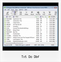 Converting Dbf Files To Xls txt do dbf