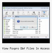 Como Convertir Excel A Dbf view foxpro dbf files in access