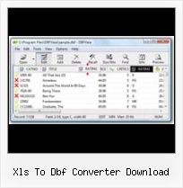 Convert Dbf File To Characterset xls to dbf converter download
