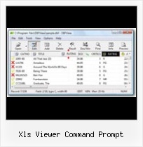 Foxpro Table Reader xls viewer command prompt