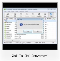Buka File Dbase Dbf Excel xml to dbf converter