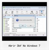 Foxpro Dbf Lesen abrir dbf no windows 7