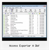 Xlstodbf access exportar a dbf
