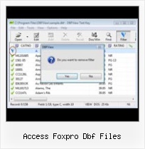 Dbf Olvaso access foxpro dbf files