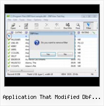 Convert Foxpro Dbf To Excel application that modified dbf files