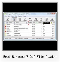 Convert Dbf In Txt best windows 7 dbf file reader