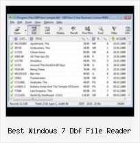 Importar Dbf Excel best windows 7 dbf file reader