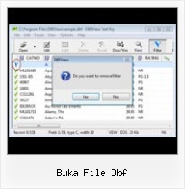 Open Dbf Fotmat buka file dbf