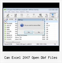 Convertir Txt En Dbf can excel 2007 open dbf files