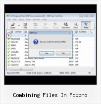 Excel 2007 Importare Dbf combining files in foxpro