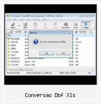 Excel 2007 Dbf Save conversao dbf xls
