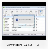 How To Opem Dbf conversione da xls a dbf