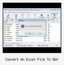 Excel Dbf Excel convert an excel file to dbf