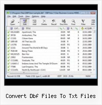Convert Data From Excel To Dbf convert dbf files to txt files