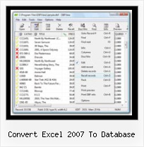 Convert Csv Dbf convert excel 2007 to database