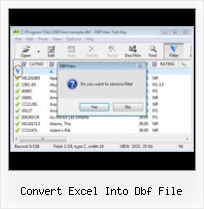 Output To Dbf Iv Access convert excel into dbf file
