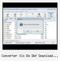Dbf File In Office 2007 converter xls em dbf download gratis