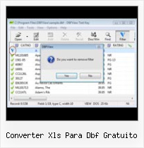 Da Excel A Dbf converter xls para dbf gratuito