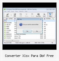 Proc Import Dbf converter xlsx para dbf free