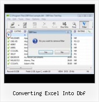 Open Office And Dbf Files converting excel into dbf