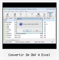 Convert Xls Em Dbf convertir de dbf a excel