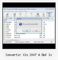 Dbf To Xcl convertir xls 2007 a dbf iv