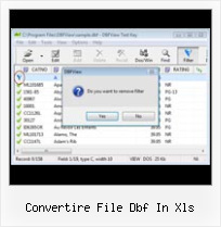 Dbf Format convertire file dbf in xls