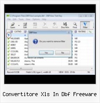 Sxcel Dbf Dile convertitore xls in dbf freeware
